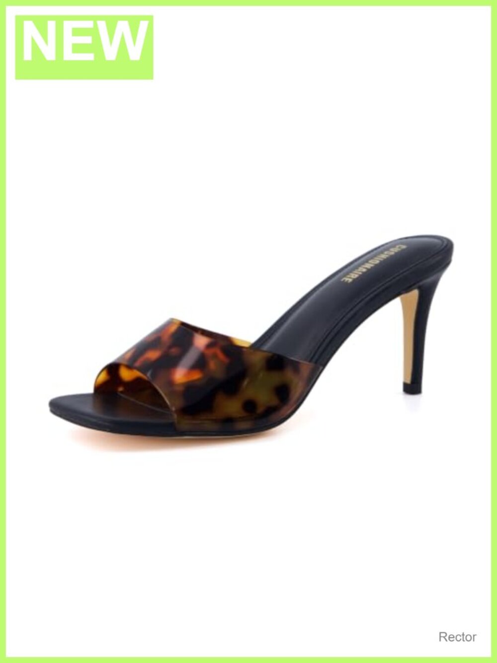 CUSHIONAIRE Evie Kitten Heel Sandals Women Slip On Dress Heels 3 Inch Memory